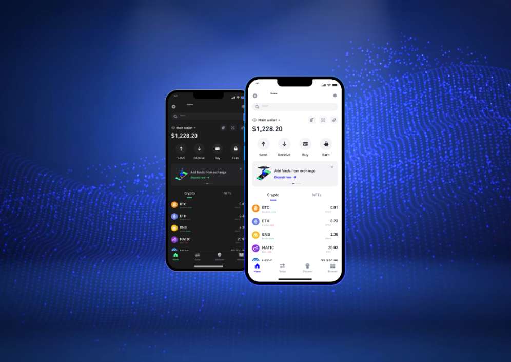 Trust Wallet interface
